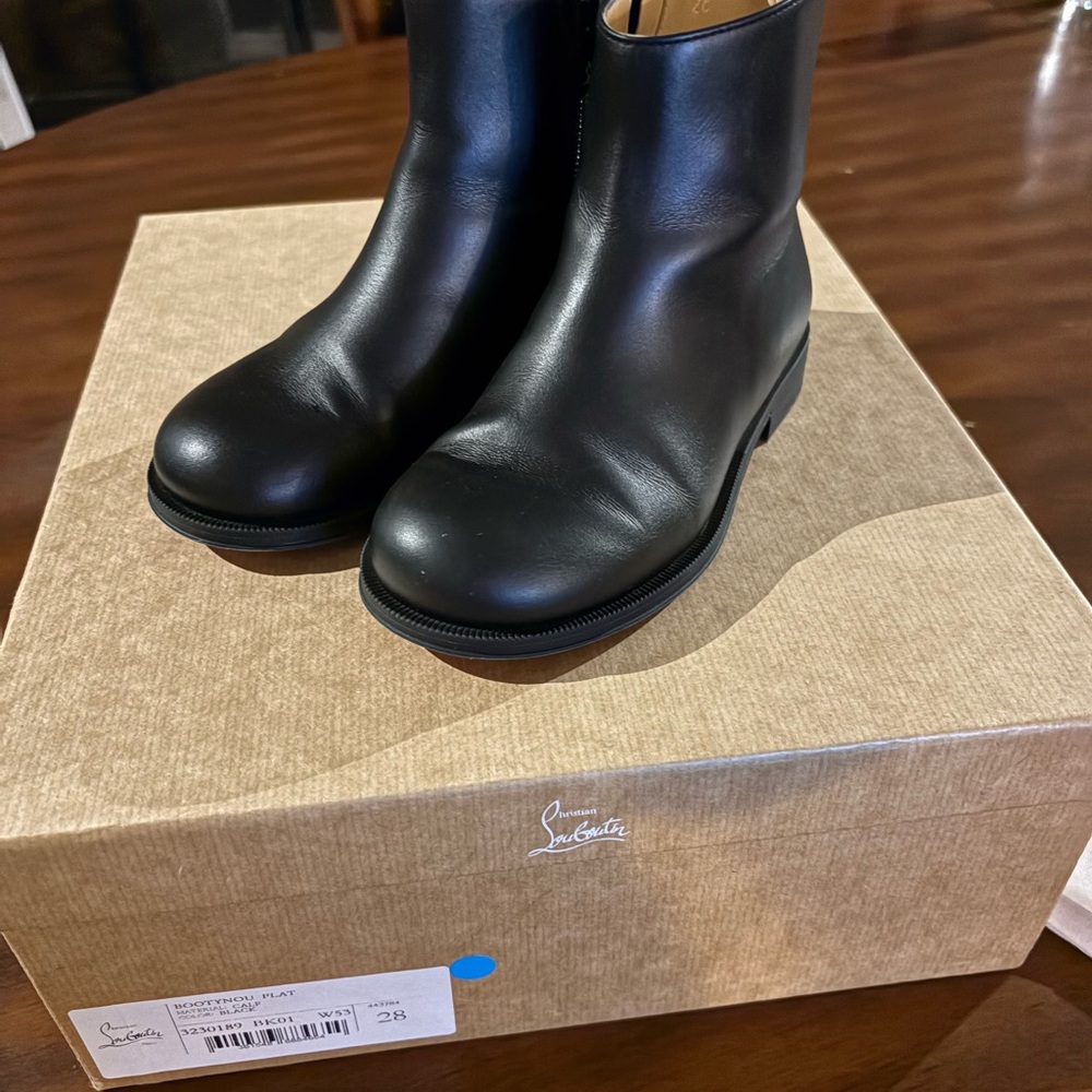 Christian Louboutin Black Kids Boots